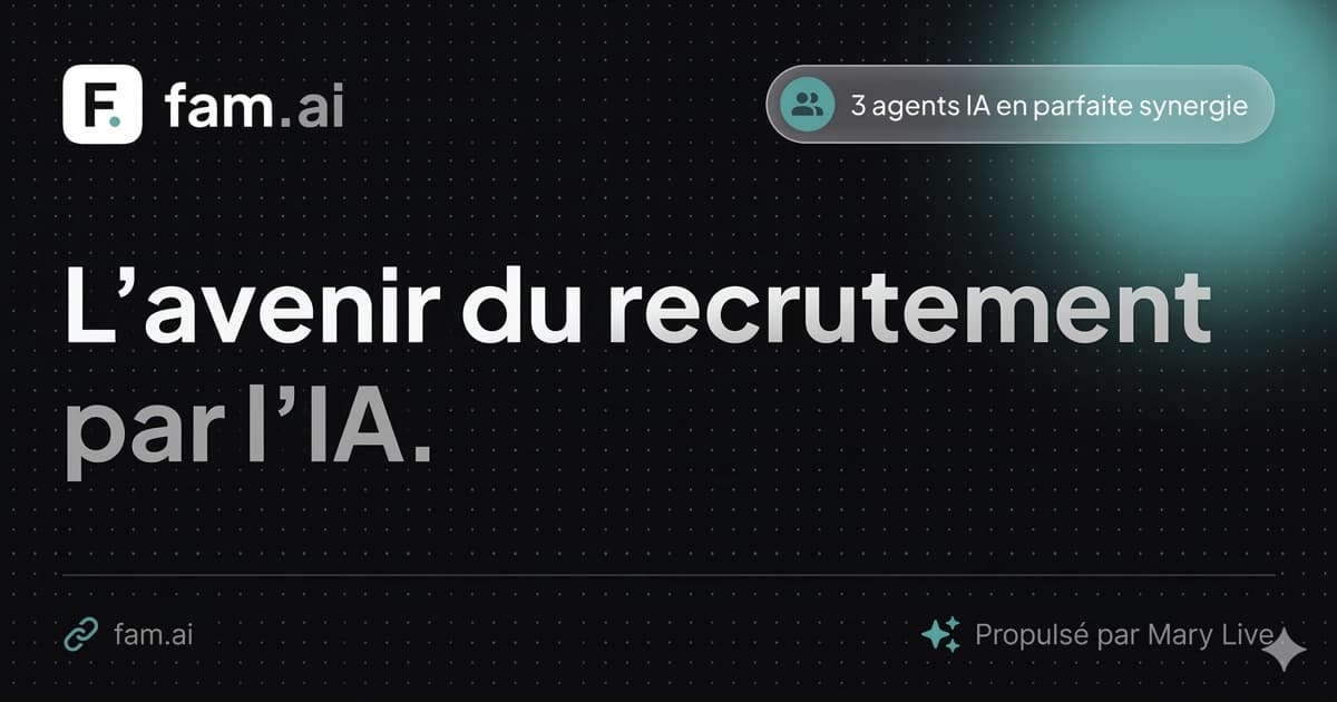 Aperçu OpenGraph de fam.ai